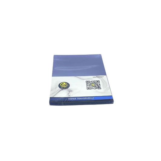 PAPIER TRANSPARENT POUR RELIURE