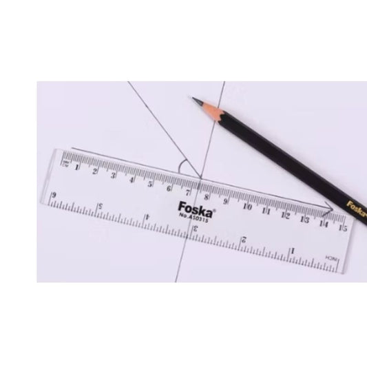 REGLE EN PLASTIQUE 15 CM