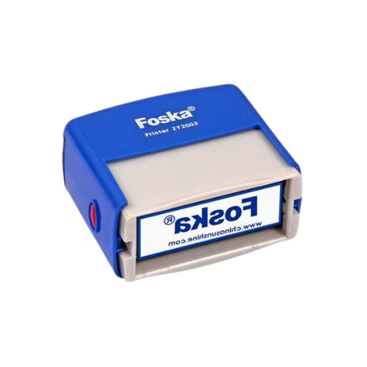 Cachet automatique Tampons bleu