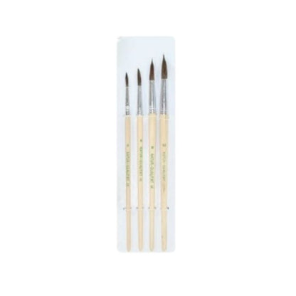 LOT DE 4 PINCEAUX RONDS – JUNIOR