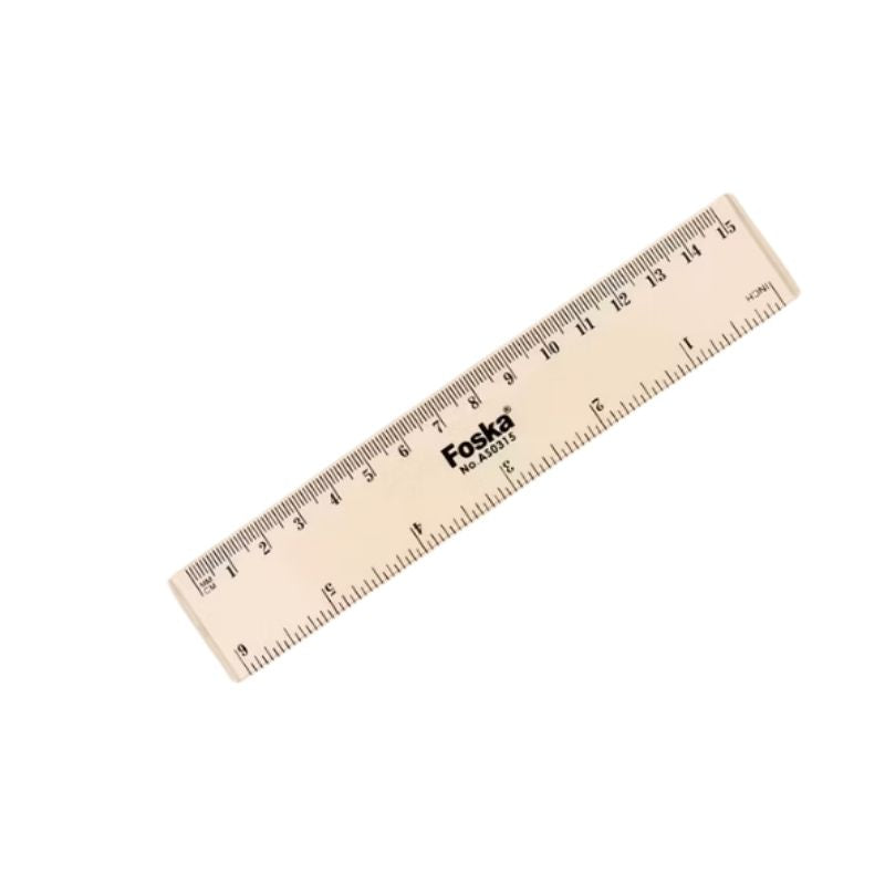 REGLE EN PLASTIQUE 15 CM