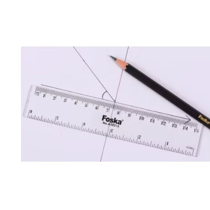 REGLE EN PLASTIQUE 15 CM