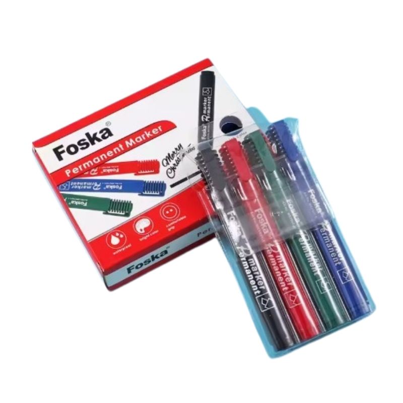 MARQUEURS PERMANENTS PACK DE 4 COULEURS