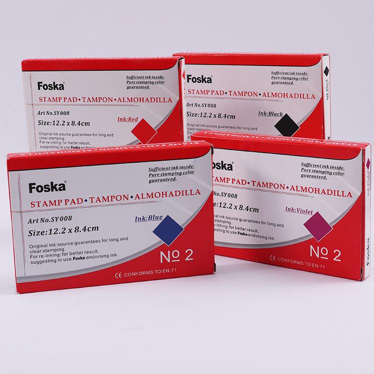 TAMPON ENCREUR A EMPREINTE DIGITALE FOSKA